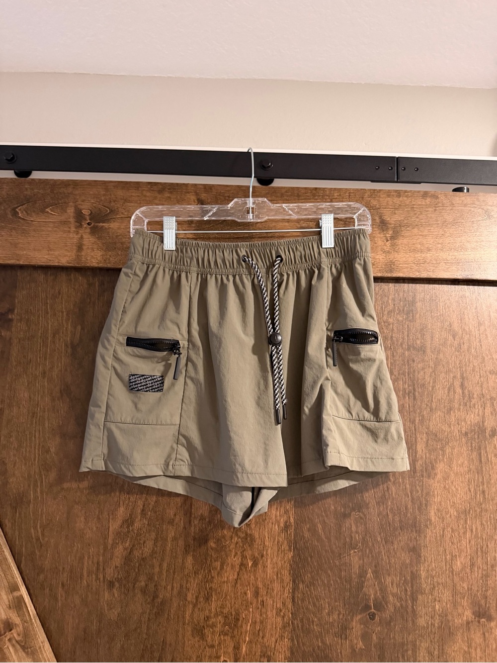 Bearded Goat Summit Shorts Women’s Olive Green Hiking Adventure Ripstop